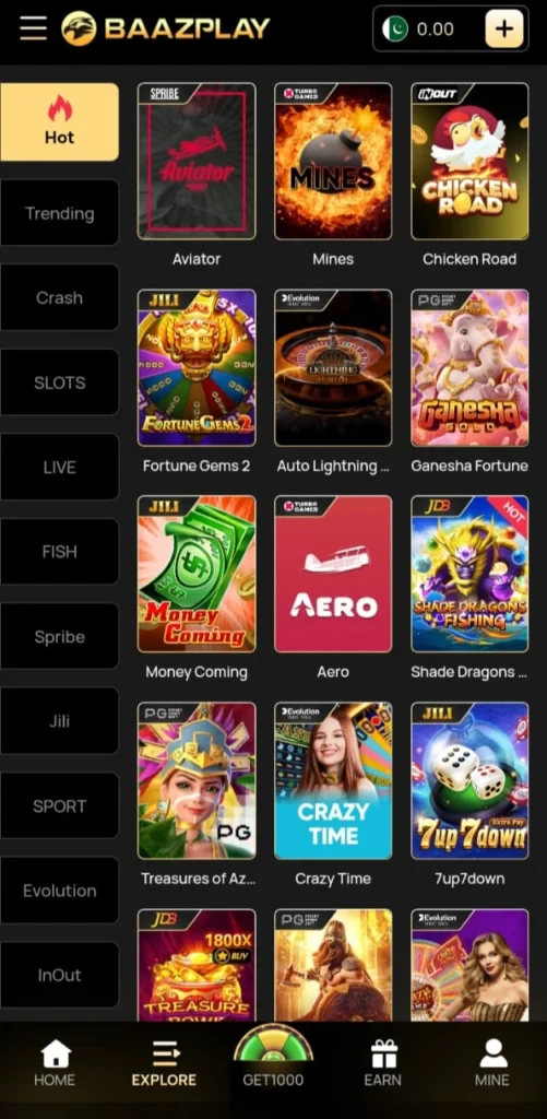 Baaz Play Game