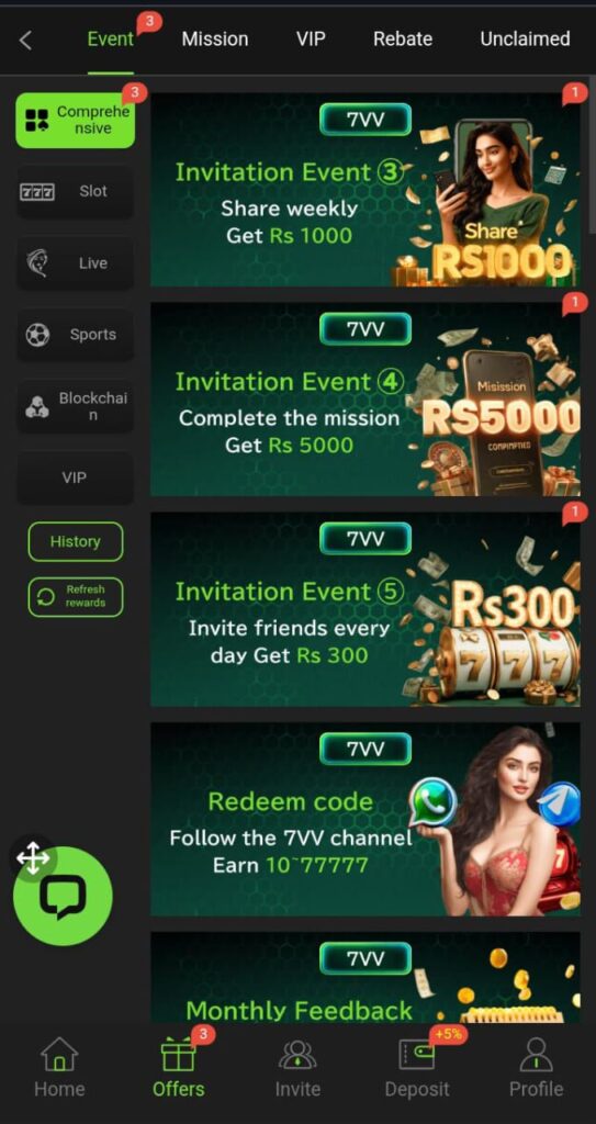 7VV Bet Game