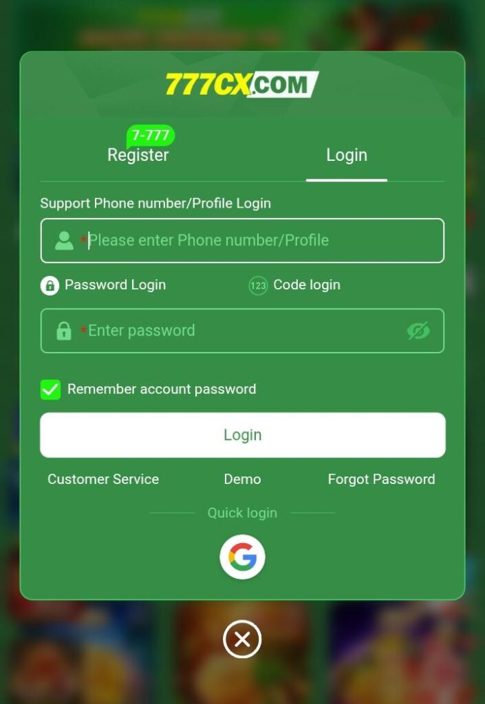 CX777 Game