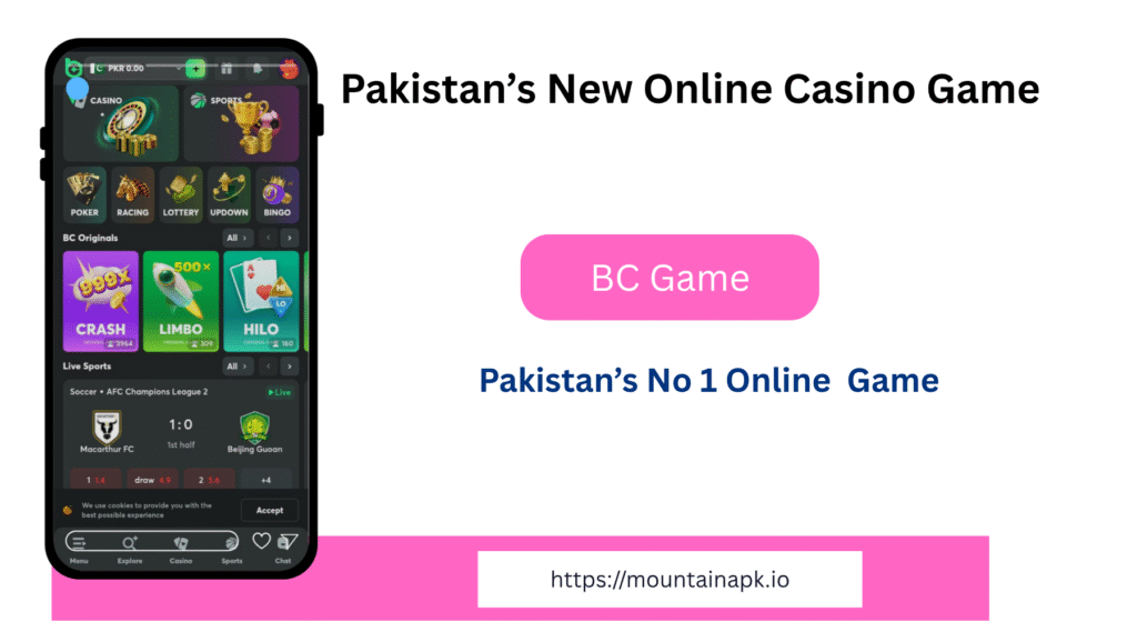BC Game APK download 2025 new earning app in Pakistan