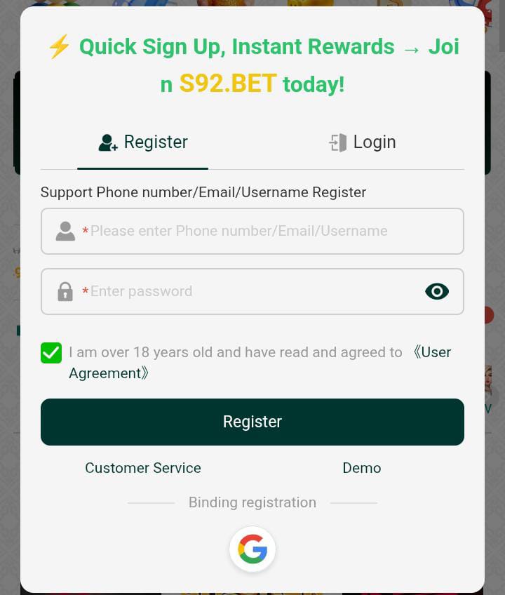 S92.bet Game