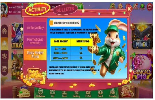Lucky 101 Game