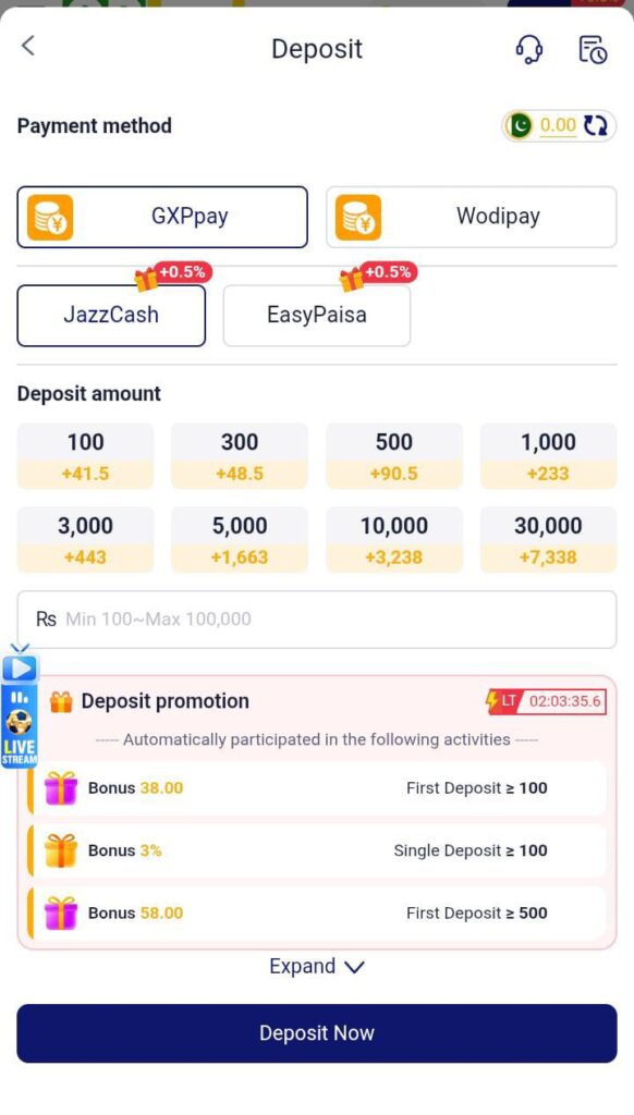 QP BET Game