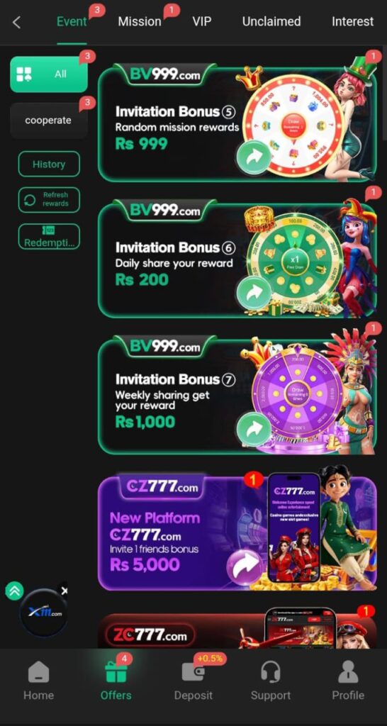 BV999 Game
