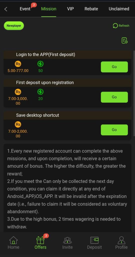 X44 BET Game