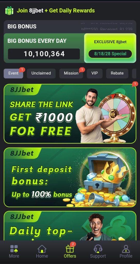8JJBet Game