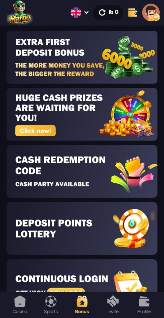 MargoBet Game