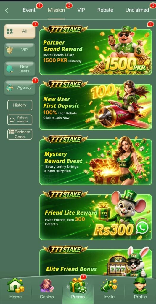 777Stake Game